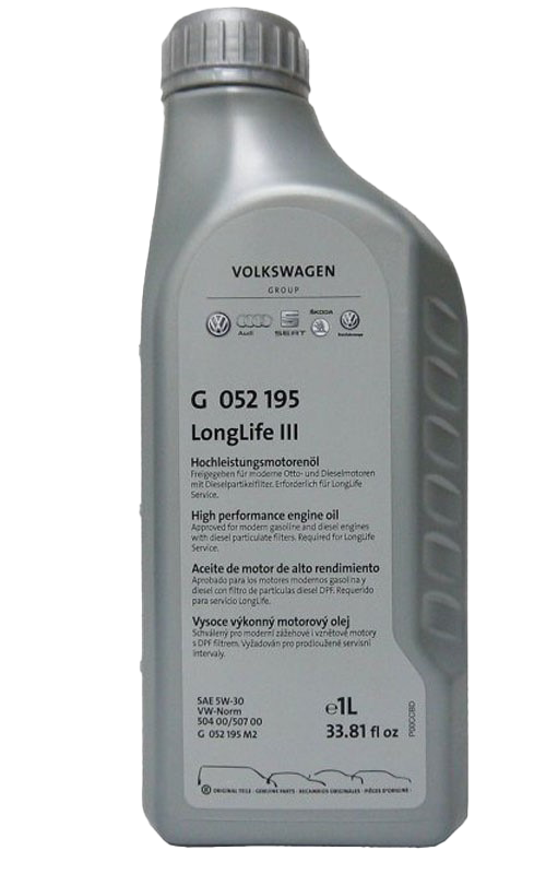 Моторное масло VAG Longlife III 5W-30, 1л